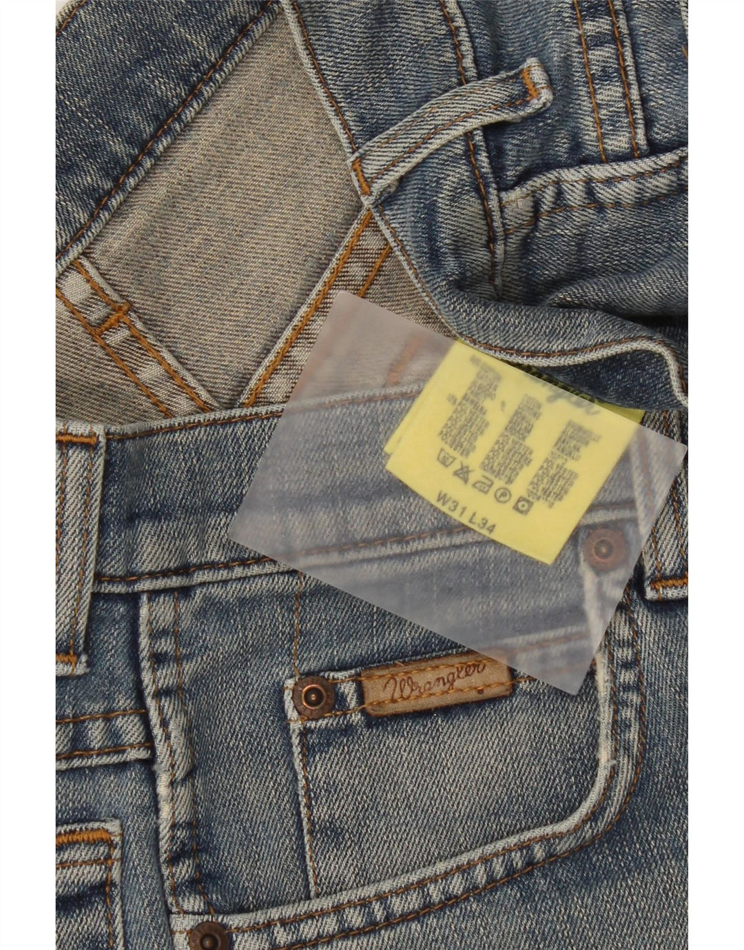 Wrangler Womens Denim Shorts W31 Medium  Blue Cotton