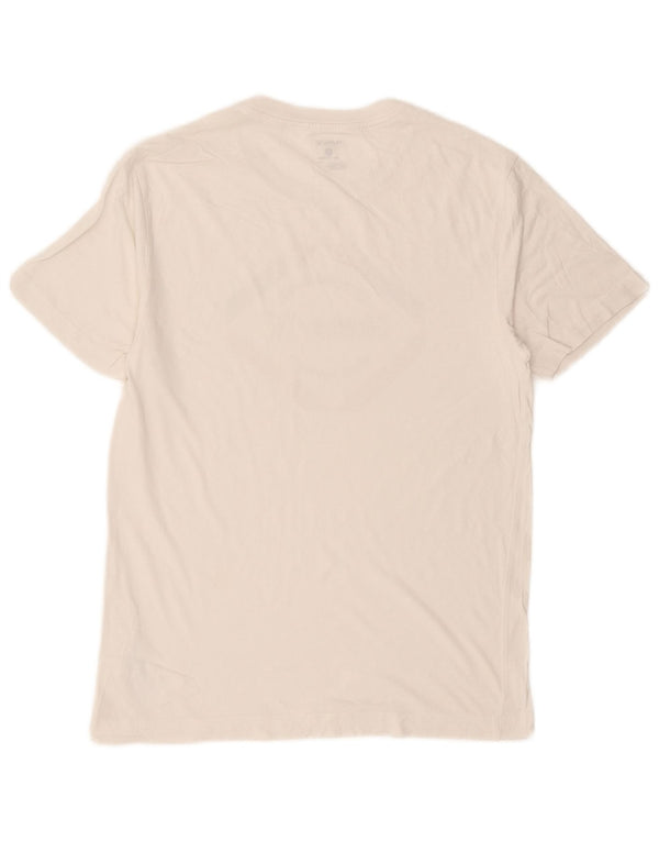 Hurley Mens Graphic T-Shirt Top Small White Cotton