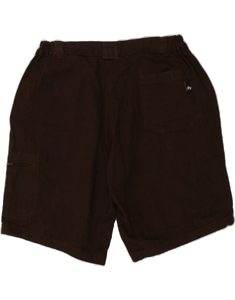 DECATHLON Mens Cargo Shorts 2XL W40 Brown Cotton | Vintage Decathlon | Thrift | Second-Hand Decathlon | Used Clothing | Messina Hembry 