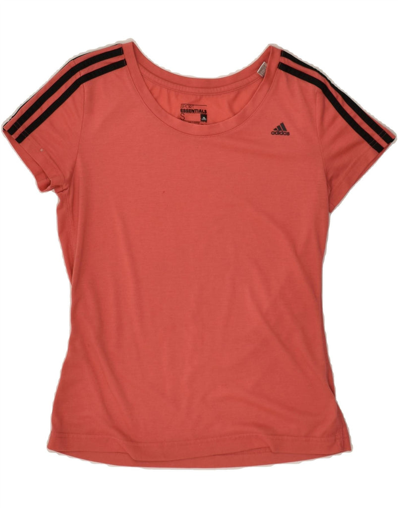 ADIDAS Womens T-Shirt Top UK 8-10 Small Pink | Vintage Adidas | Thrift | Second-Hand Adidas | Used Clothing | Messina Hembry 