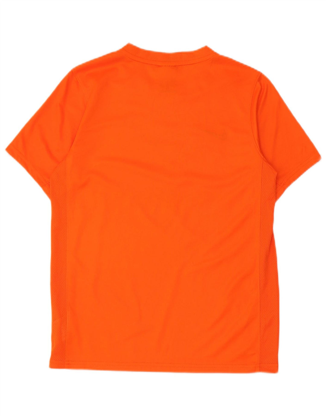 Nike Womens Graphic T-Shirt Top Large Orange Polyester