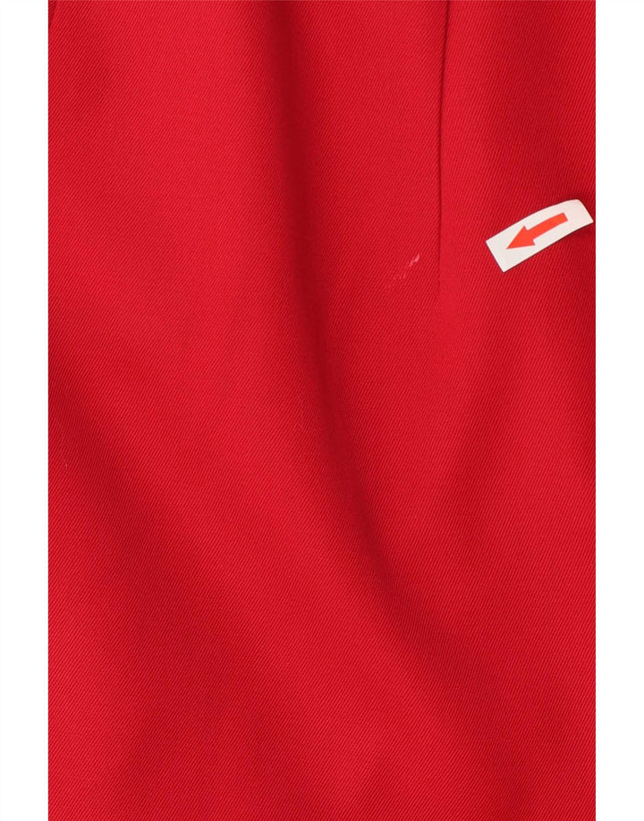 Vintage Womens A-Line Skirt W30 Medium Red Wool