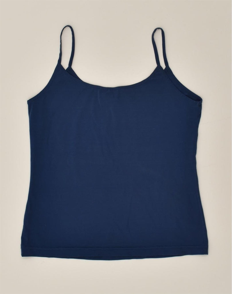 AUSTRALIAN Womens Cami Top IT 48 XL Navy Blue | Vintage AUSTRALIAN | Thrift | Second-Hand AUSTRALIAN | Used Clothing | Messina Hembry 