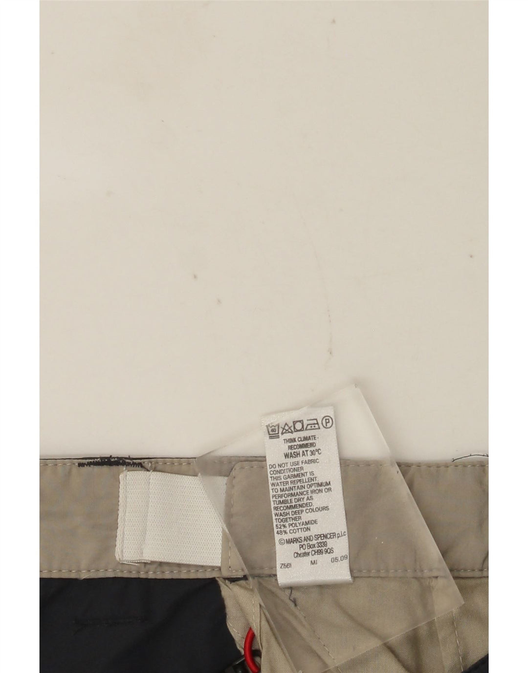 MARKS & SPENCER Mens Cargo Shorts W38 XL Grey Cotton