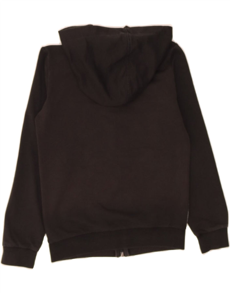 PUMA Girls Zip Hoodie Sweater 9-10 Years Grey Colourblock Vintage Puma and Second-Hand Puma from Messina Hembry 
