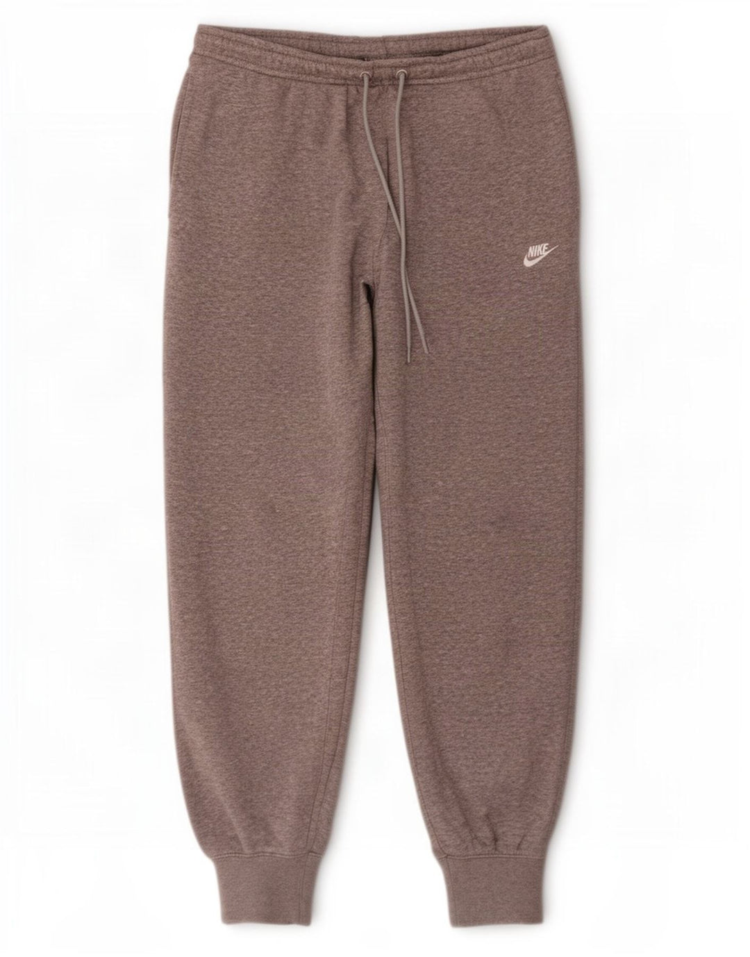 Nike Mens Tracksuit Trousers Joggers Medium Grey Flecked Cotton