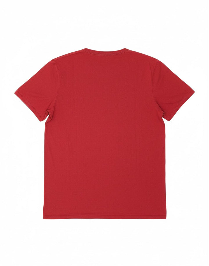 NIKE Mens Graphic T-Shirt Top XL Burgundy
