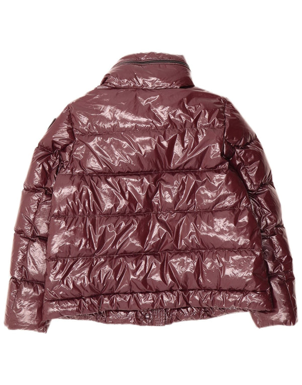 Blauer Girls Hooded Padded Jacket 11-12 Years Purple Nylon