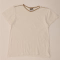 Lee Womens T-Shirt Top UK 14 Medium White Cotton