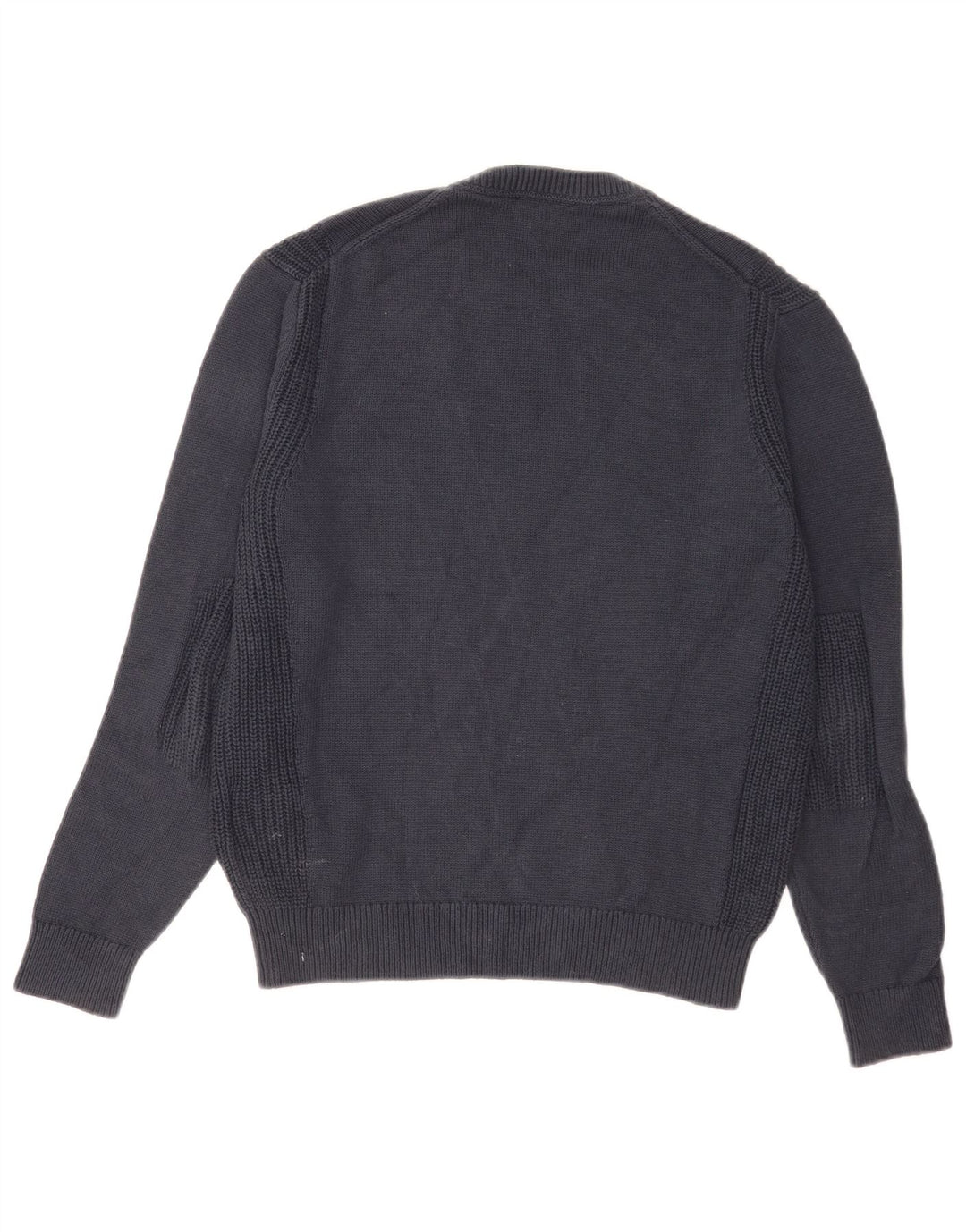Hackett Mens Crew Neck Jumper Sweater Small Navy Blue Cotton