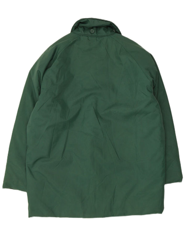 Slam Mens Padded Coat UK 38 Medium Green Nylon