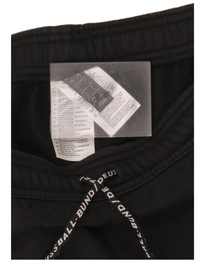 Adidas Mens Tracksuit Trousers Large  Black Cotton