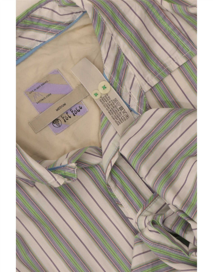 Fat Face Mens Shirt Medium Multicoloured Striped Cotton
