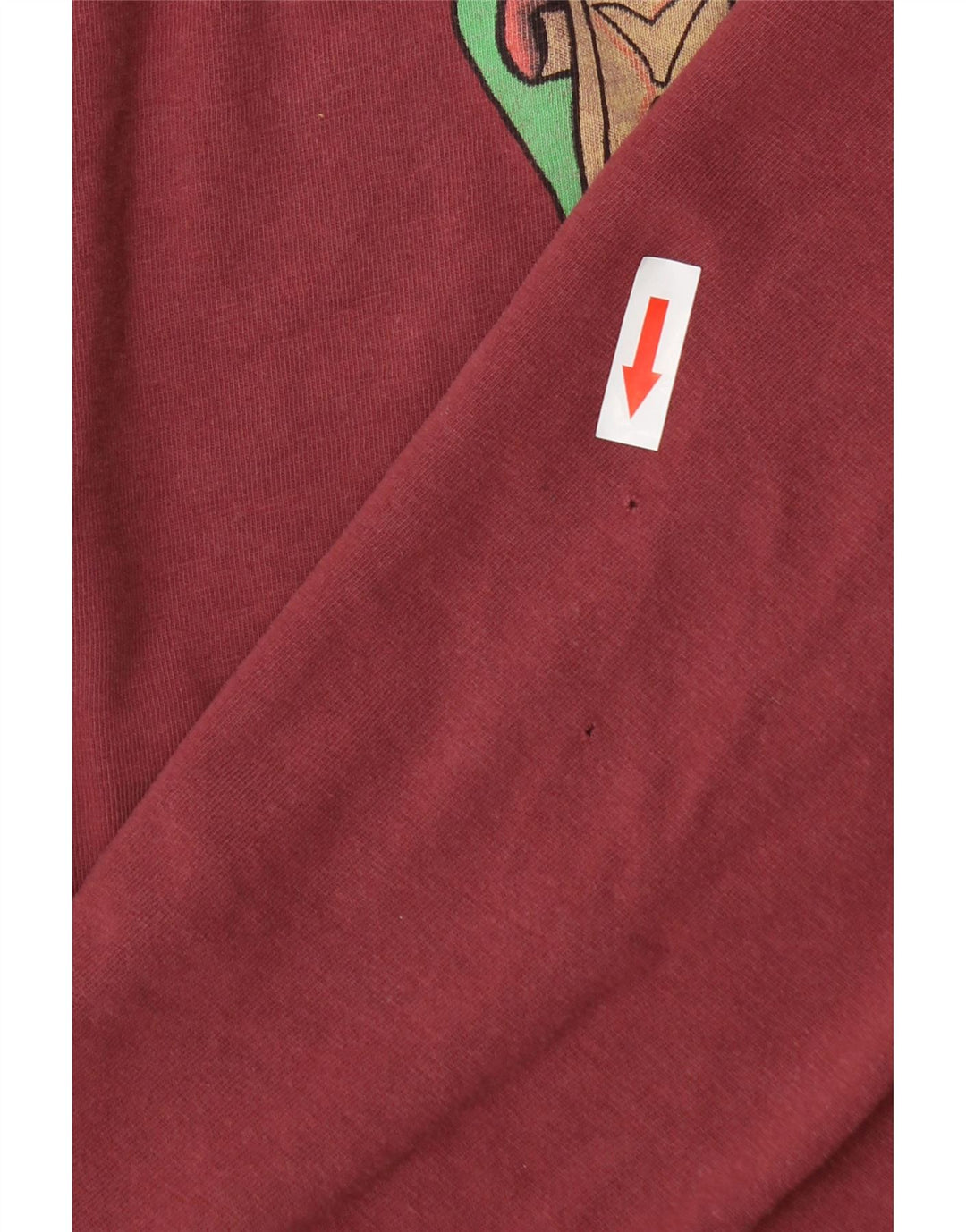 WEIRD FISH Mens Graphic T-Shirt Top 4XL Red Cotton