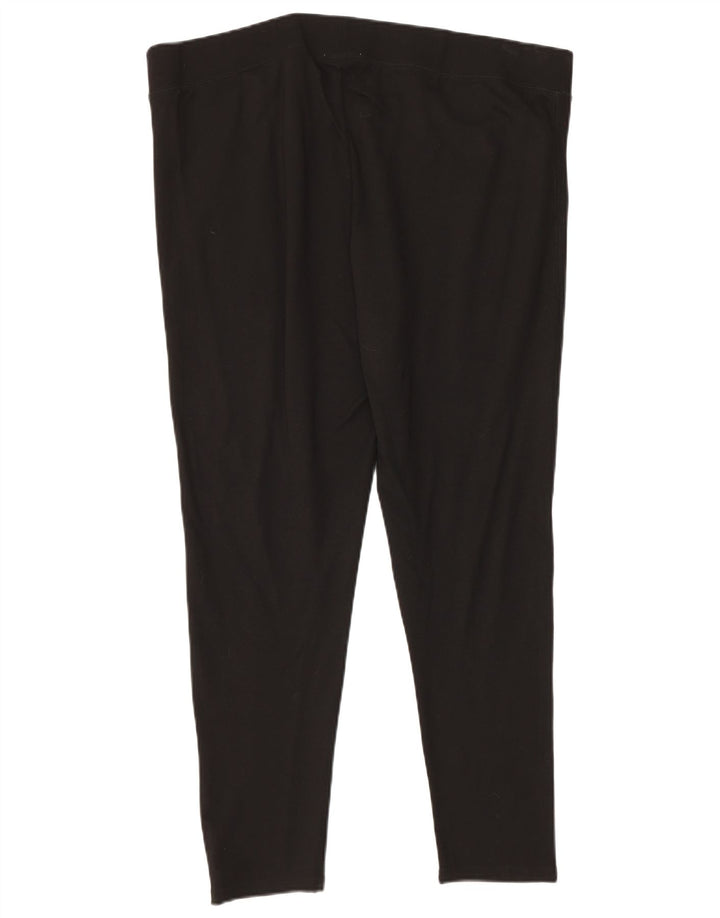 Topshop Womens Leggings UK 18 XL  Black Viscose
