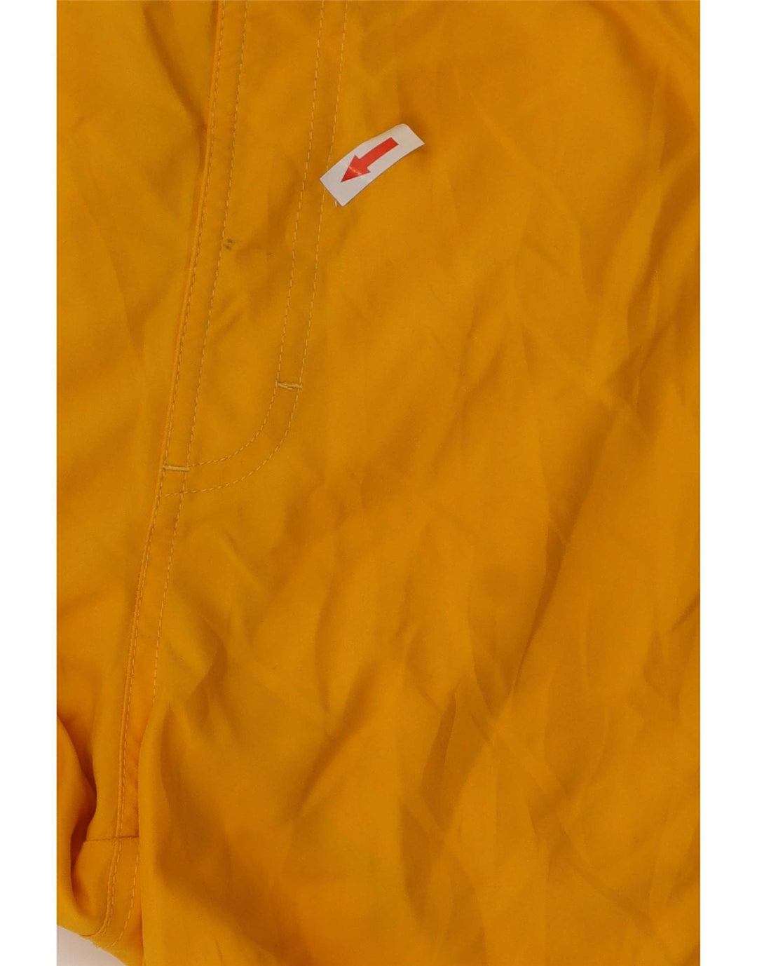 Champion Mens Graphic Swimming Shorts Medium Yellow Colourblock Polyester