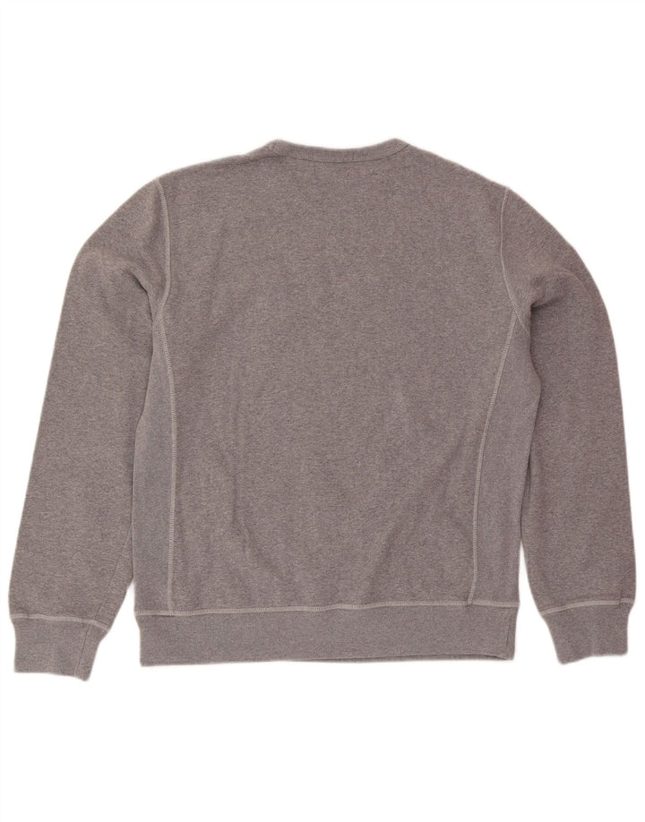 Converse Mens Graphic Sweatshirt Jumper Medium Grey Cotton