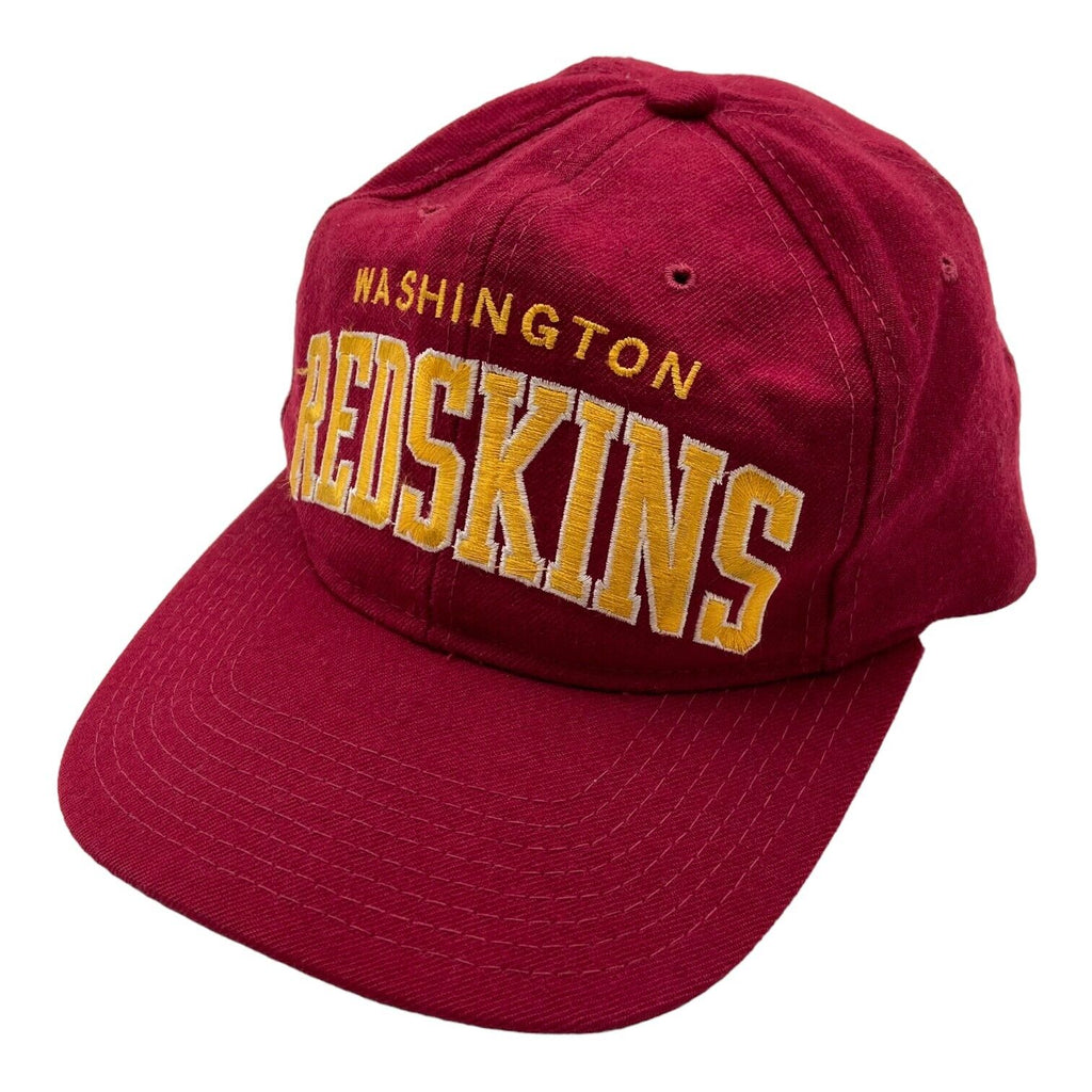 Washington Redskins Mens Red Starter Snapback Cap | Vintage 90s NFL Sports Hat Vintage Messina Hembry and Second-Hand Messina Hembry from Messina Hembry 