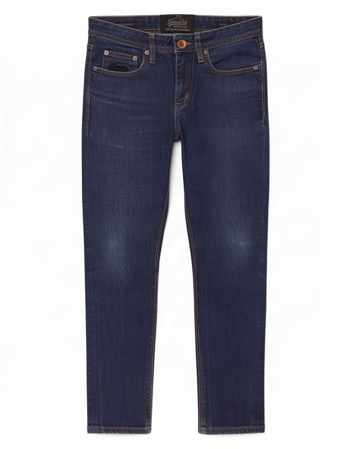 Superdry Womens Corporal Slim Jeans W28 L28 Navy Blue