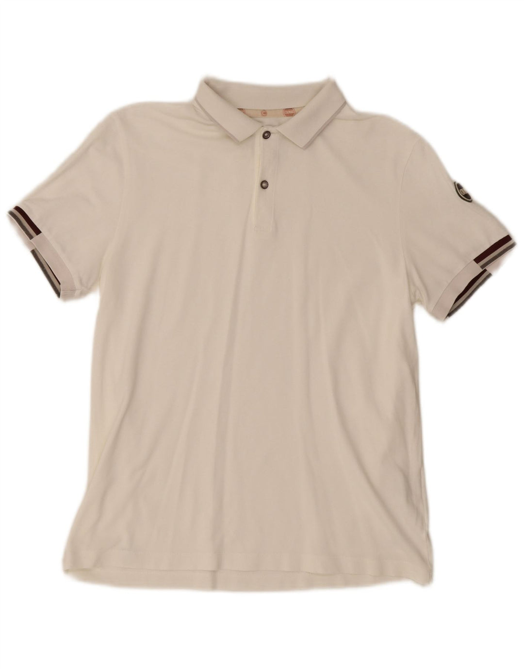 Colmar Mens Polo Shirt Medium White
