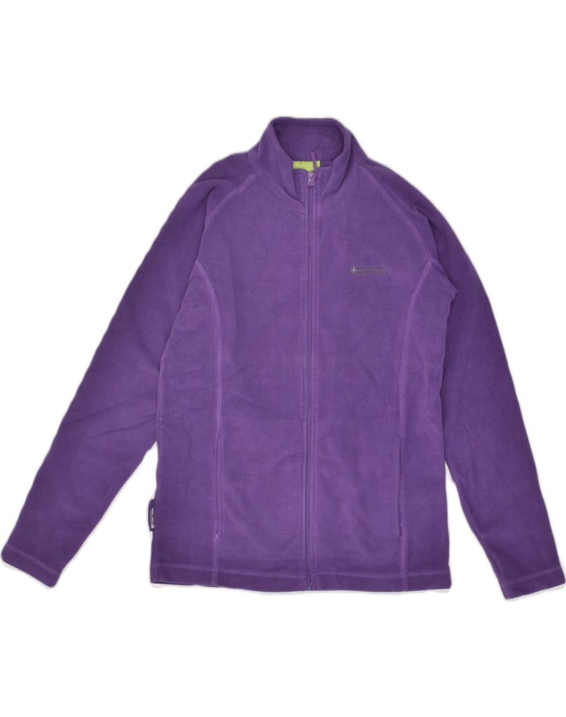 MOUNTAIN WAREHOUSE Girls Fleece Jacket 12-13 Years Purple Polyester | Vintage Mountain Warehouse | Thrift | Second-Hand Mountain Warehouse | Used Clothing | Messina Hembry 