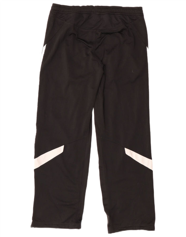 Adidas Boys Tracksuit Trousers 13-14 Years  Black Colourblock Polyester