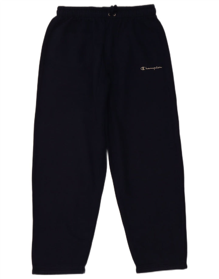 Champion Mens Tracksuit Trousers Joggers Medium  Navy Blue Cotton