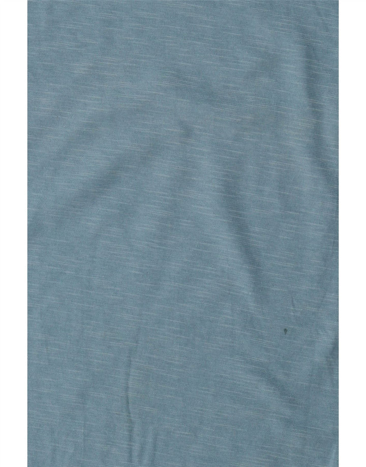 Benetton Womens Graphic T-Shirt Top UK 14 Medium Blue