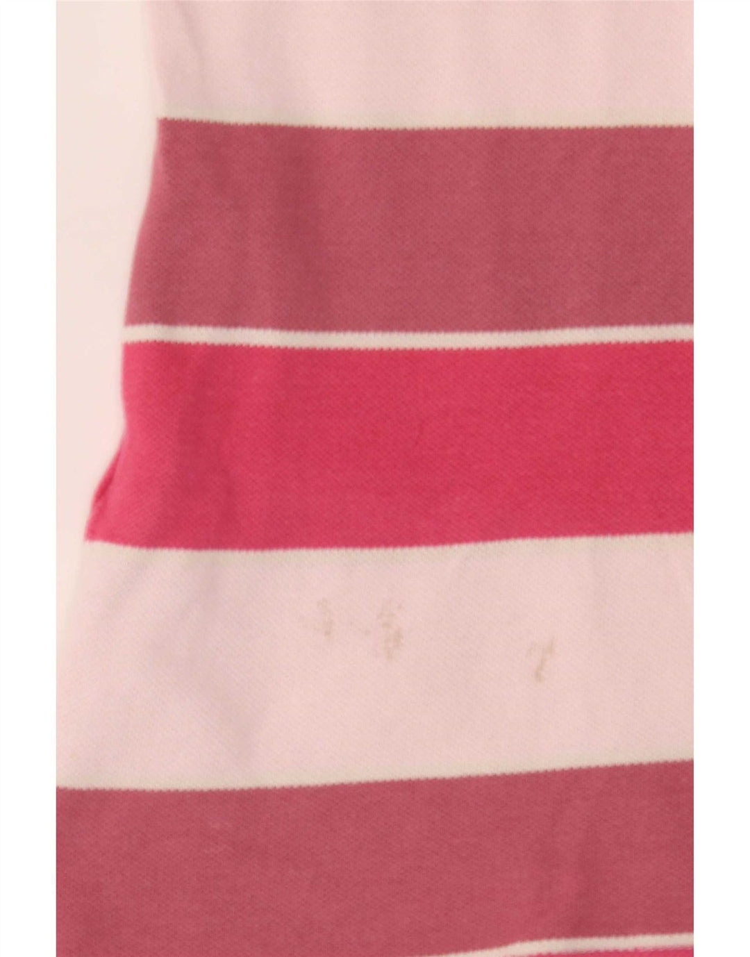 Lacoste Womens Polo Shirt Size 46 XL Multicoloured Striped Cotton