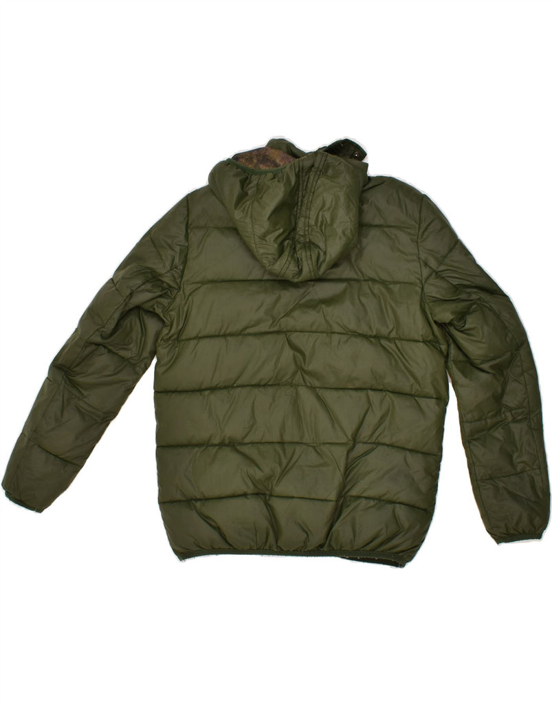 BEST COMPANY Boys Hooded Padded Jacket 11-12 Years Green Polyamide | Vintage Best Company | Thrift | Second-Hand Best Company | Used Clothing | Messina Hembry 