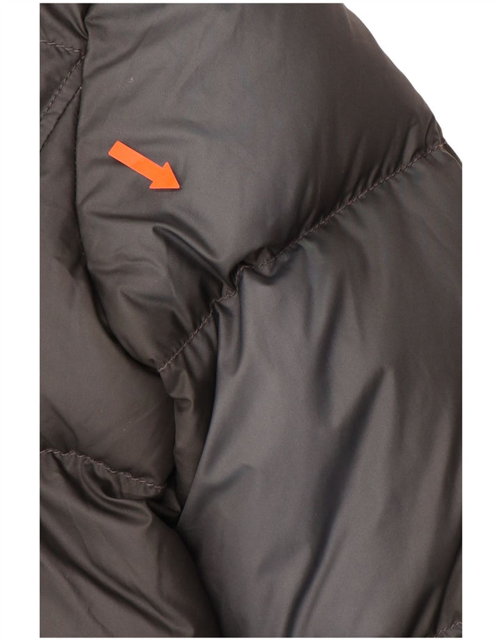 RALPH LAUREN Womens Padded Jacket UK 14 Large Black Polyester