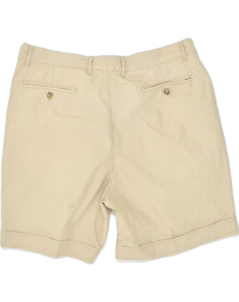 SEA BARRIER Mens Chino Shorts IT 54 2XL W38 Beige Polyester | Vintage Sea Barrier | Thrift | Second-Hand Sea Barrier | Used Clothing | Messina Hembry 