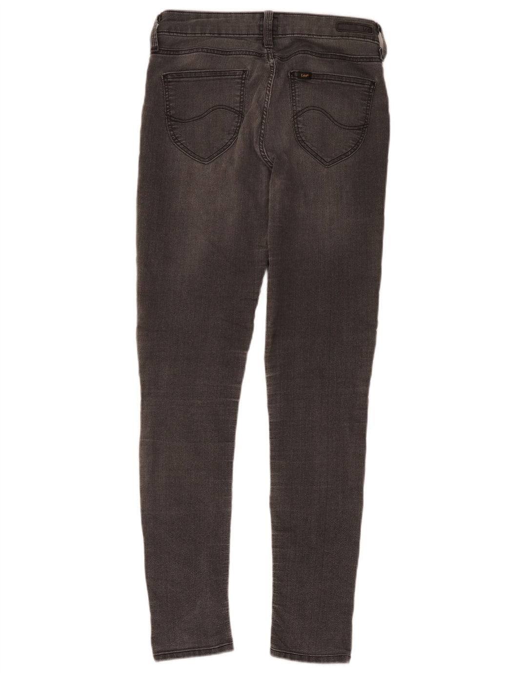 Lee Womens Skinny Jeans W30 L33 Grey Cotton