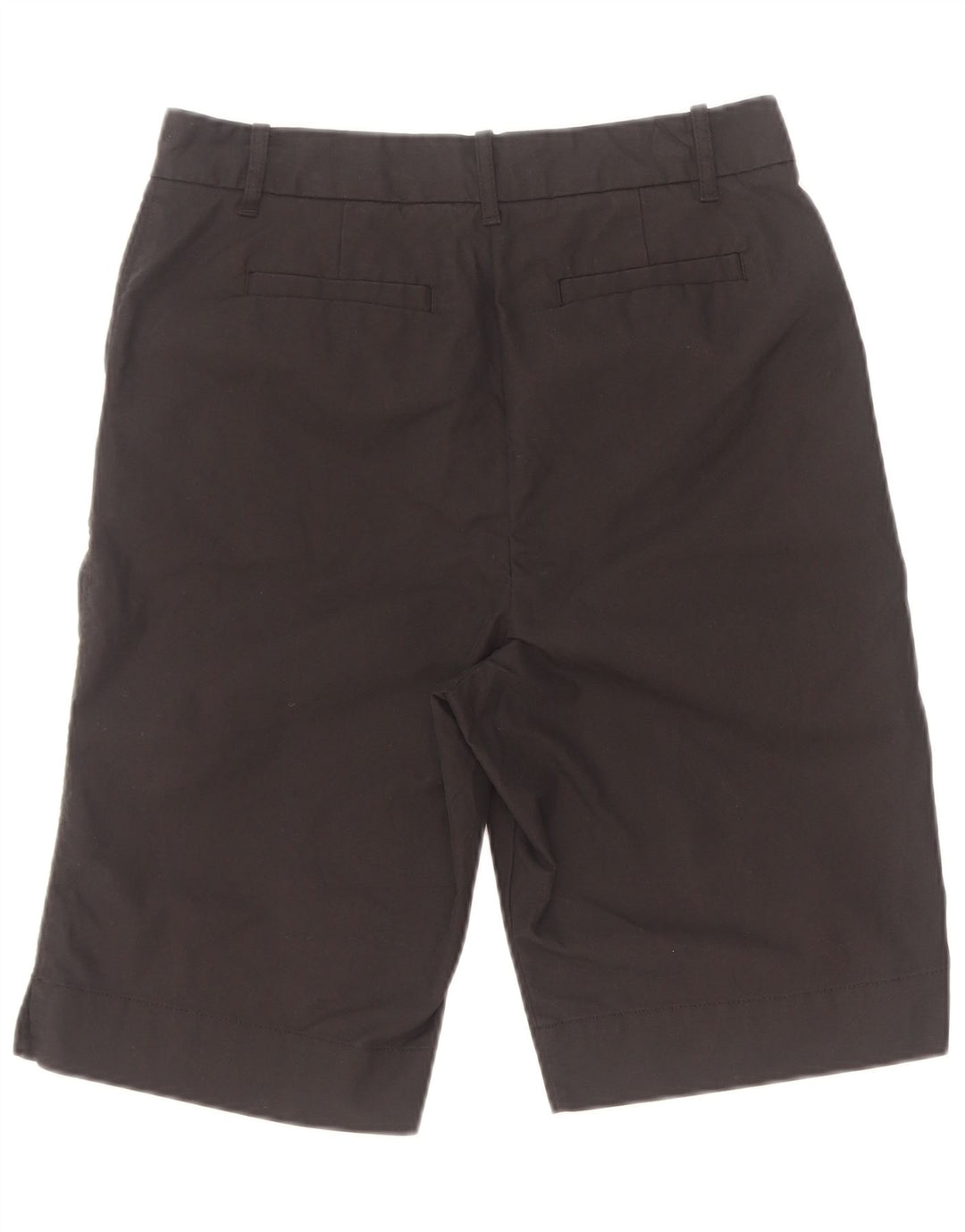 Marks & Spencer Womens Chino Shorts UK 10 Small W28 Black Cotton