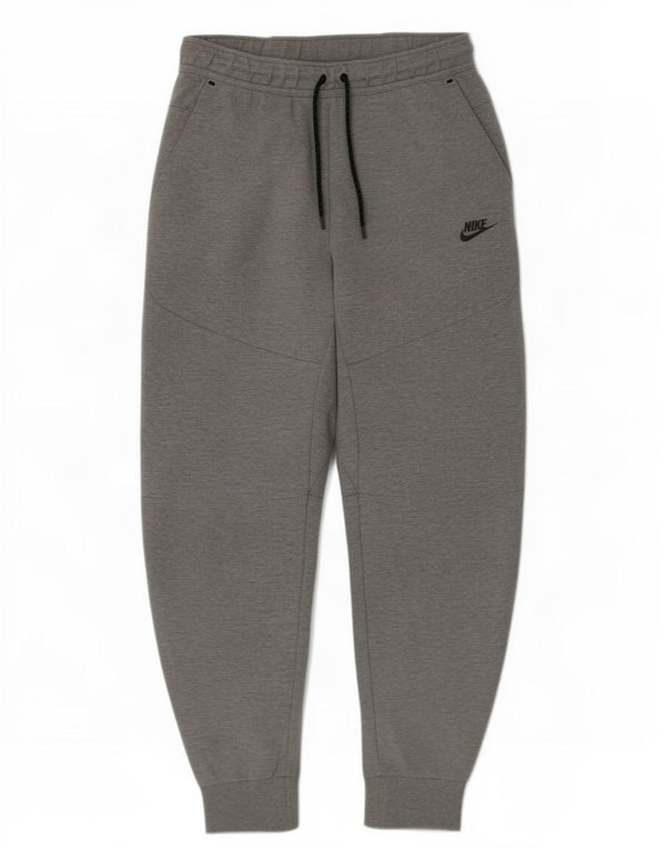 Nike Mens Tracksuit Trousers Joggers Medium Grey Polyester