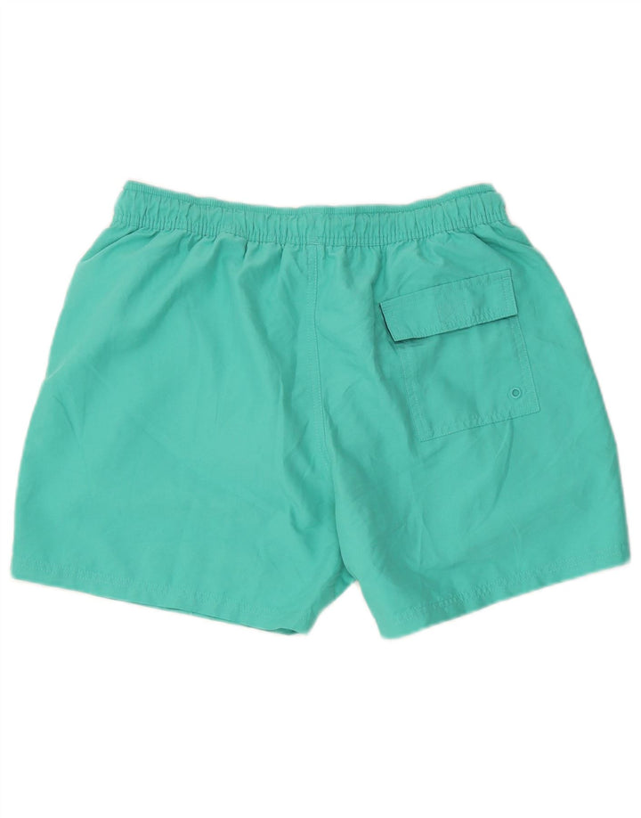 Marks & Spencer Mens Swimming Shorts Medium Green Polyester