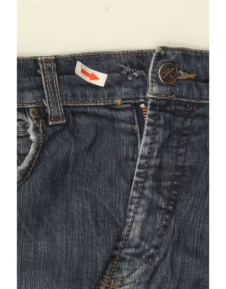 Trussardi Mens Straight Jeans W34 L33 Blue