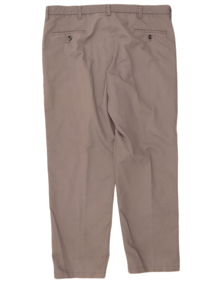 Lee Mens Straight Classic Fit Chino Trousers  W40 L32 Grey Polyester