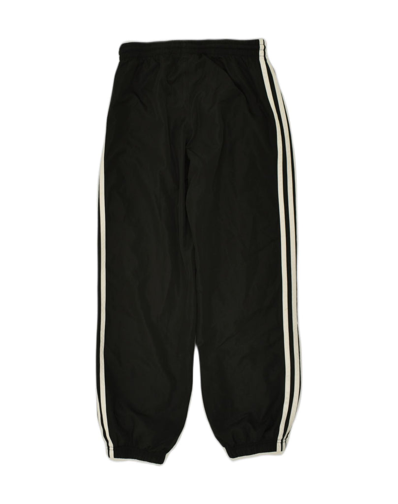 ADIDAS Boys Graphic Tracksuit Trousers Joggers 11-12 Years Black Polyester | Vintage Adidas | Thrift | Second-Hand Adidas | Used Clothing | Messina Hembry 