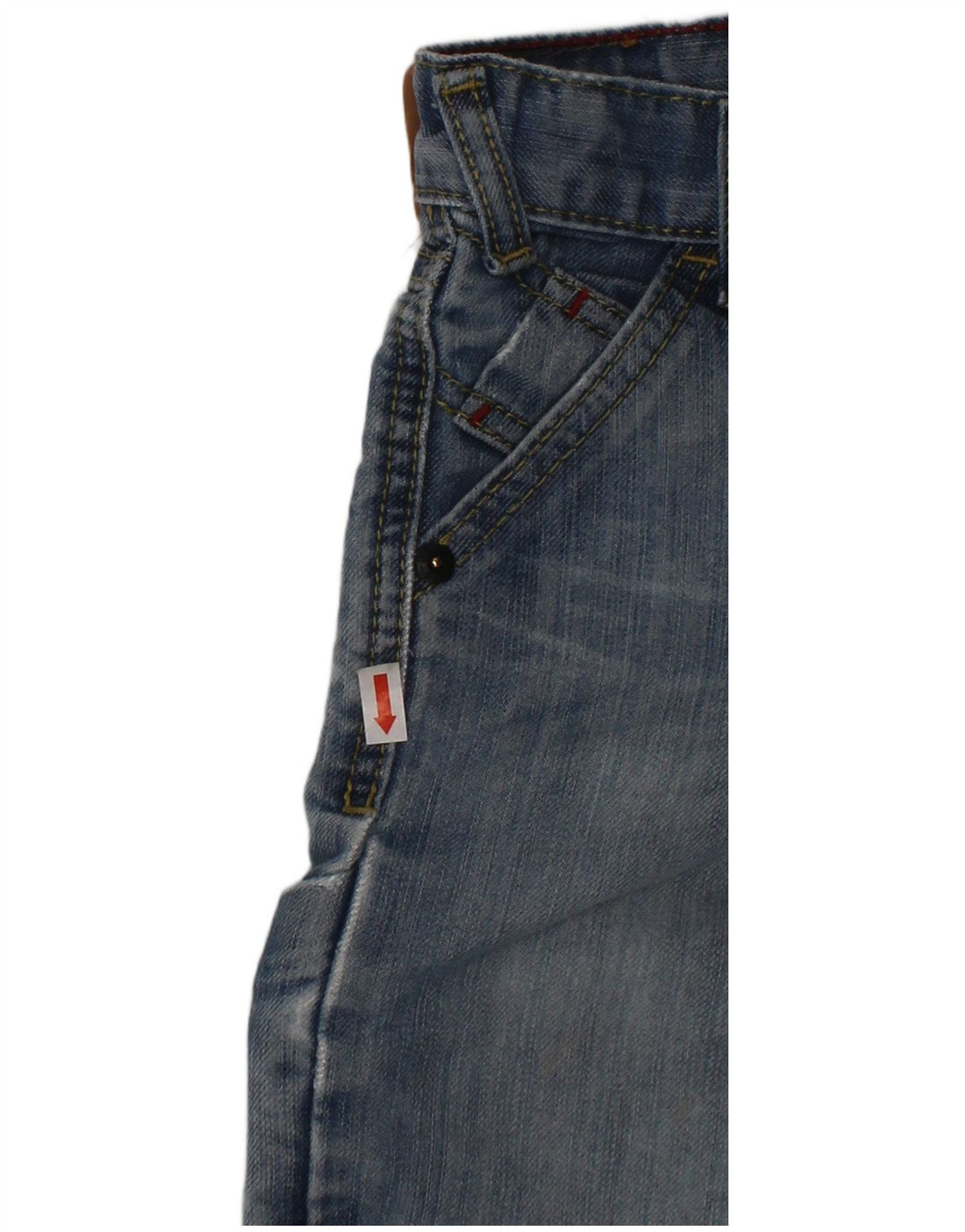 LEVI'S Girls Denim Shorts 3-4 Years W20 Blue Cotton