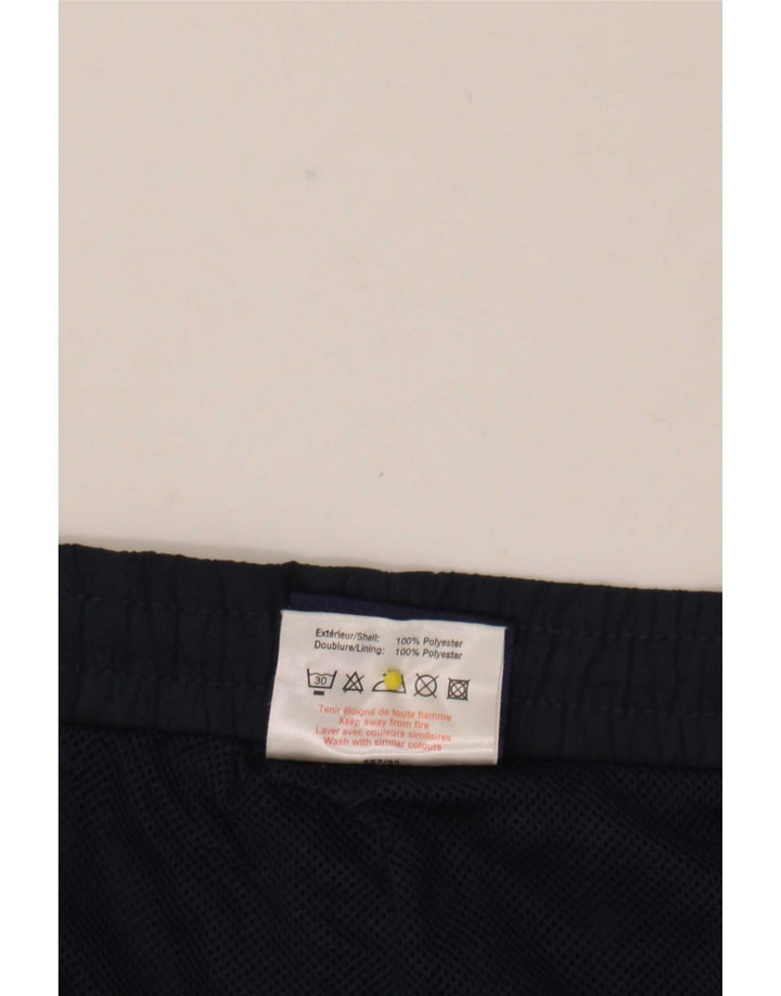 Umbro Mens Graphic Bermuda Sport Shorts XL Navy Blue Polyester