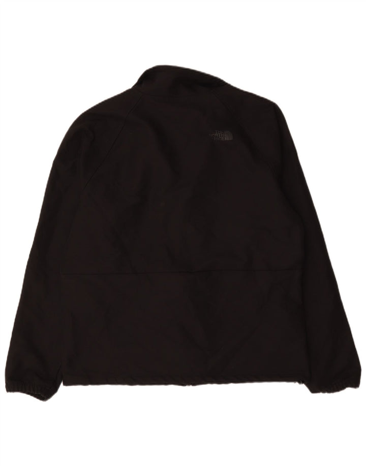 The North Face Mens Tracksuit Top Jacket Large Black Polyester