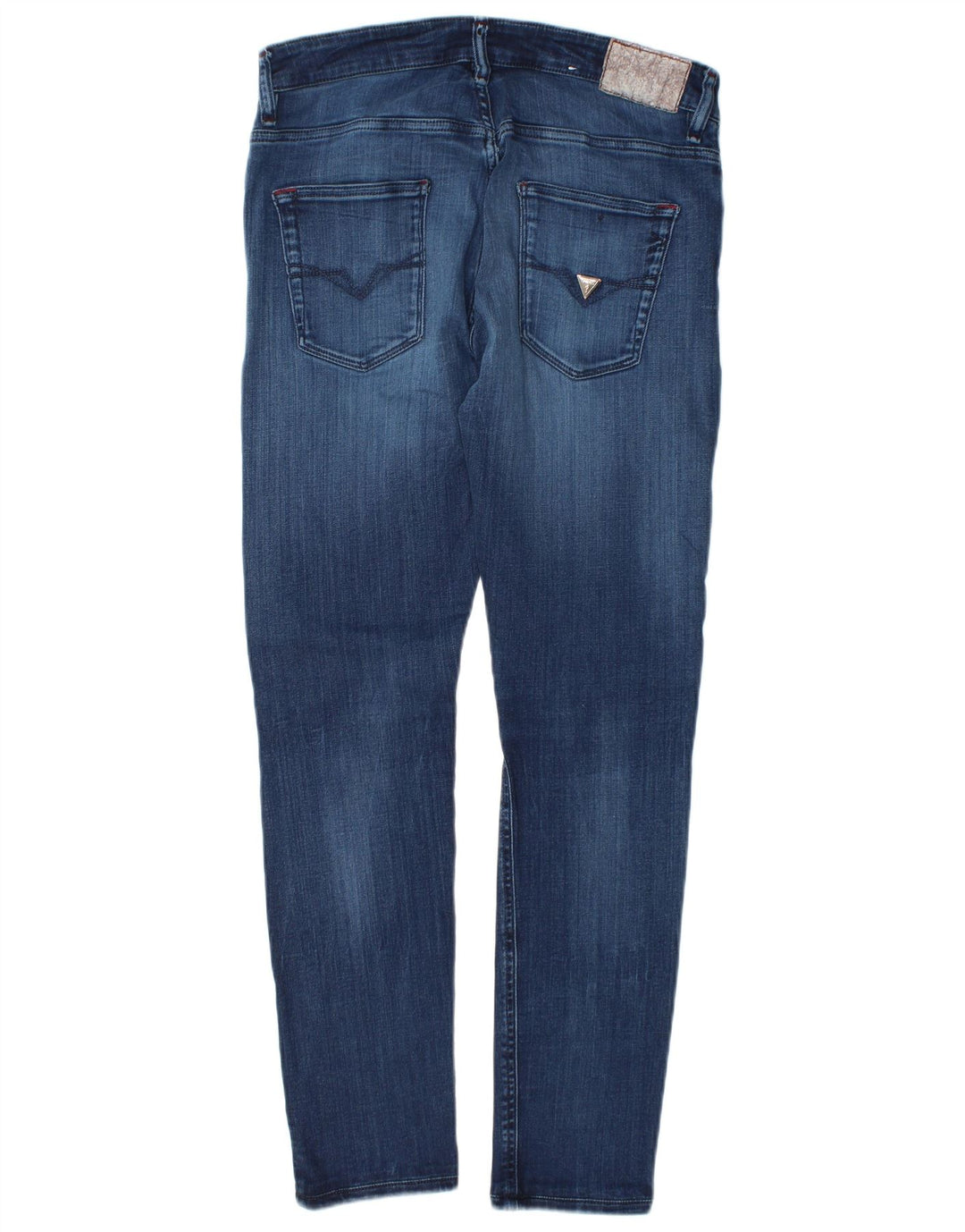 Guess Mens Slim Jeans  W32 L30 Blue Lyocell