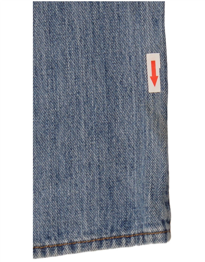 Levi's Mens 501 Straight Jeans W34 L34 Blue Cotton