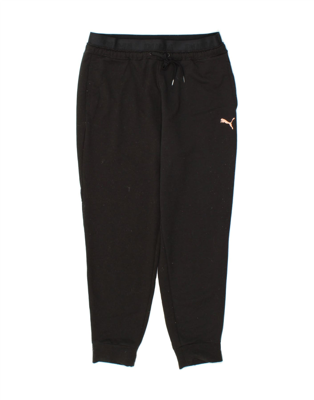PUMA Womens Tracksuit Trousers Joggers UK 14 Medium  Black Nylon Vintage Puma and Second-Hand Puma from Messina Hembry 