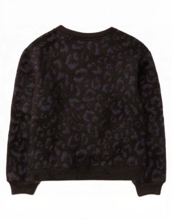 Marks & Spencer Womens Boat Neck Jumper Sweater UK 10 Small Navy Blue