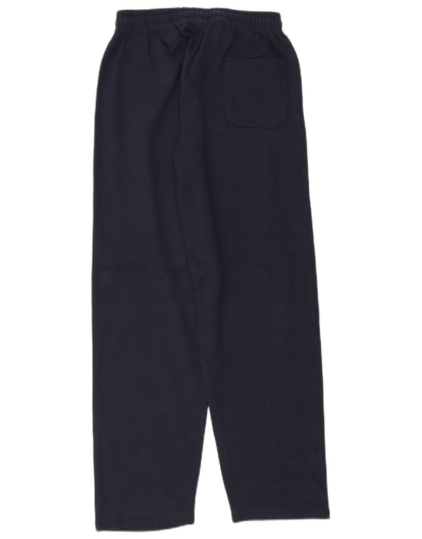 Kappa Mens Tracksuit Trousers Medium Navy Blue Cotton