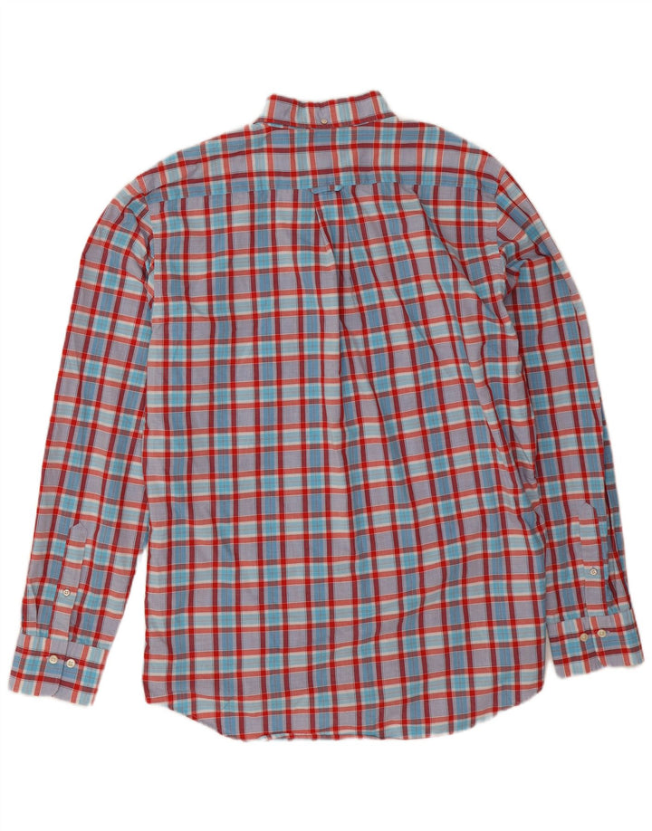 Gant Mens Regular Fit Shirt Size 41/42 16 1/2 Large Multicoloured Check
