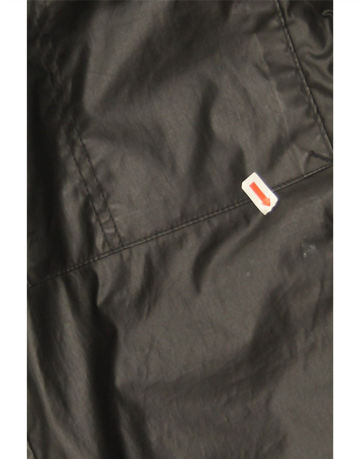 Le Frog Mens Utility Jacket UK 38 Medium Black Polyester