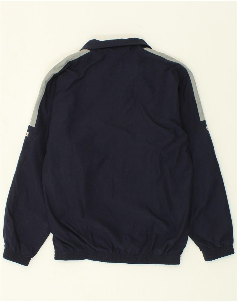 CHAMPION Boys Graphic Tracksuit Top Jacket 11-12 Years Navy Blue Vintage Champion and Second-Hand Champion from Messina Hembry 